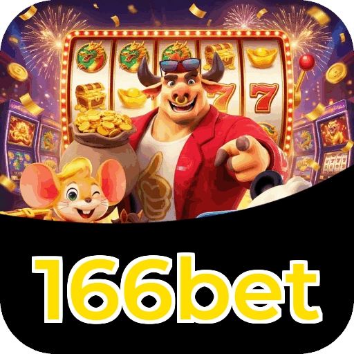 Interface do aplicativo 166bet mostrando jogos disponíveis no iOS e Android
